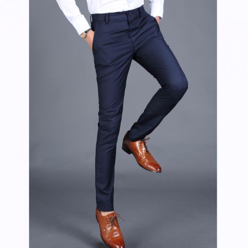 Pantalon Slim-type pour jeunesse UYUK en coton printemps - Ref 1468340
