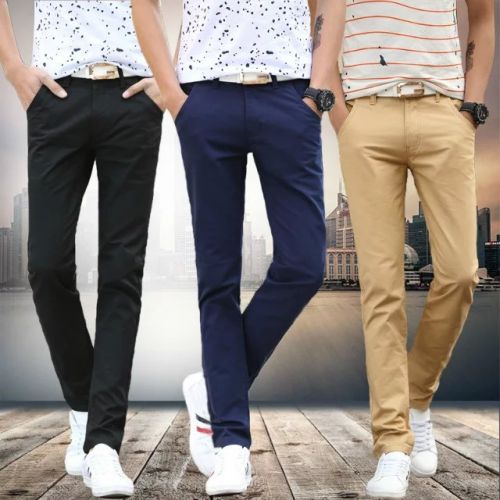 Pantalon droit pour adolescent 16EME NORD en coton été - Ref 1468354