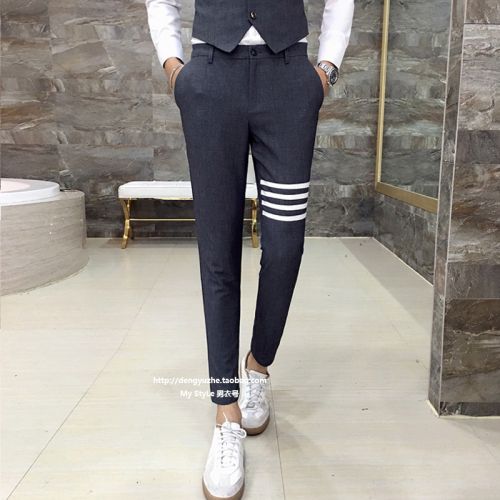 Pantalon Slim-type pour jeunesse en coton automne - Ref 1468377