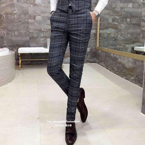 Pantalon Slim-type pour jeunesse en coton automne - Ref 1468379