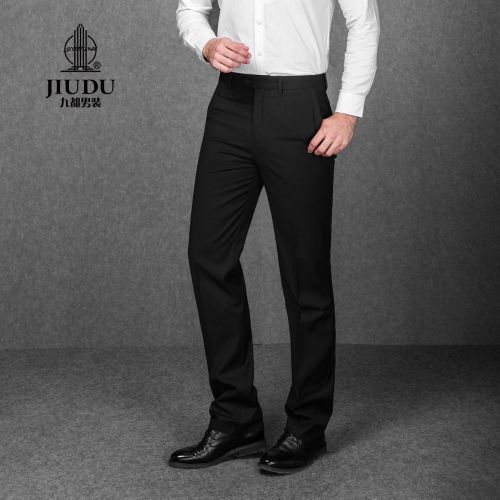 Pantalon droit en polyester pour automne - Ref 1468396