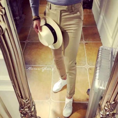 Pantalon droit pour jeunesse automne - Ref 1468551