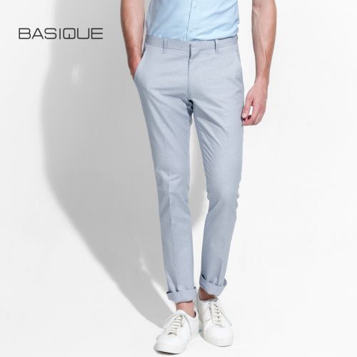 Pantalon Slim-type pour jeunesse BASIQUE en coton automne - Ref 1468565