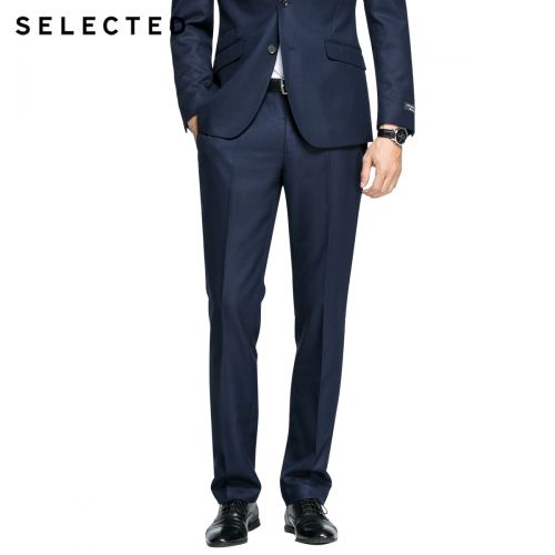 Pantalon droit pour jeunesse SELECTED en polyester automne - Ref 1468593