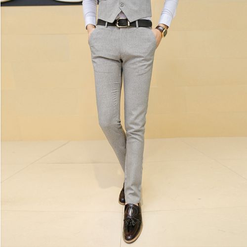 Pantalon Slim-type pour jeunesse M2MONLINE en coton été - Ref 1468725