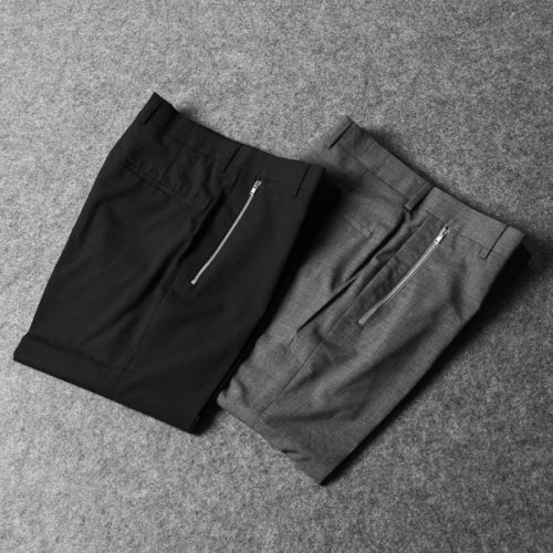 Pantalon Slim-type pour jeunesse en laine été - Ref 1468824