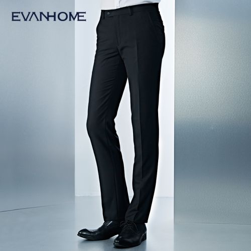 Pantalon Slim-type pour jeunesse EVANHOME Fibre de polyester fibres viscose rayonne automne - Ref 1468849