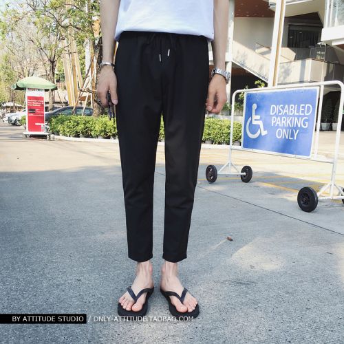 Pantalon Slim-type pour jeunesse en coton été - Ref 1469046