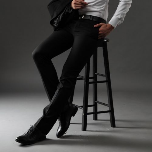 Pantalon Slim-type pour jeunesse en polyester automne - Ref 1469061