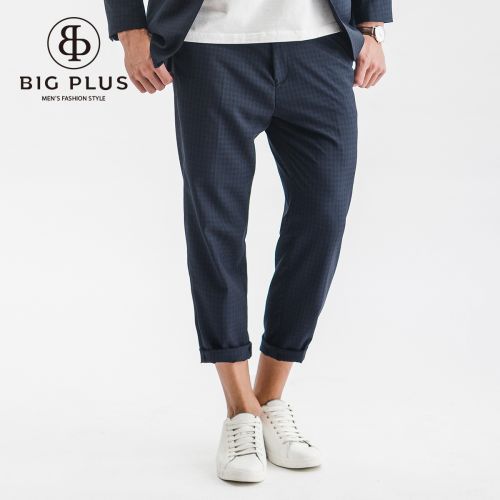 Pantalon Slim-type pour grands chantiers BIGPLUS Fibre de polyester fibres viscose rayonne printemps - Ref 1469116
