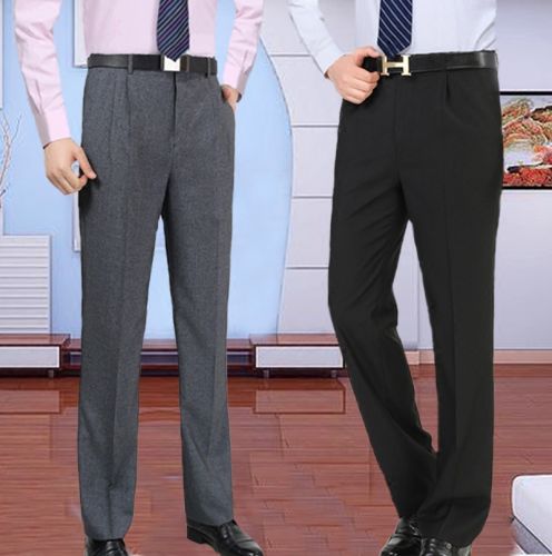 Pantalon droit pour jeunesse de fibres d'alpaga viscose rayonne coton été - Ref 1469163