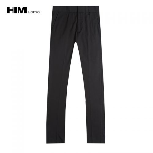 Pantalon Slim-type pour jeunesse HIM UOMO de fibres viscose polyester, rayonne polyuréthane élastique fibreux spandex été - Ref 1469200