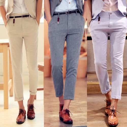 Pantalon Slim-type pour adolescent été - Ref 1469222