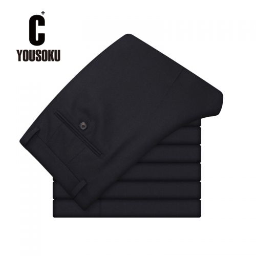 Pantalon droit pour jeunesse YOUSOKU en laine printemps - Ref 1469235