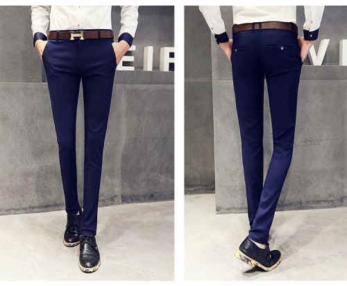 Pantalon droit pour jeunesse en polyester automne - Ref 1469278