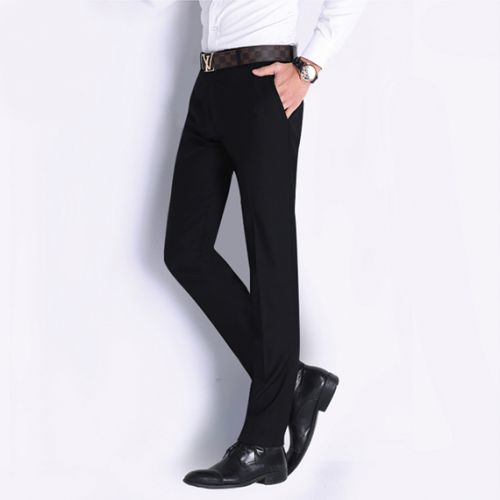 Pantalon Slim-type pour jeunesse Fibre de polyester fibres viscose rayonne automne - Ref 1469341