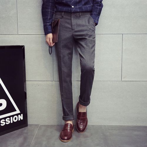 Pantalon Slim-type pour adolescent 16EME NORD en coton hiver - Ref 1469396