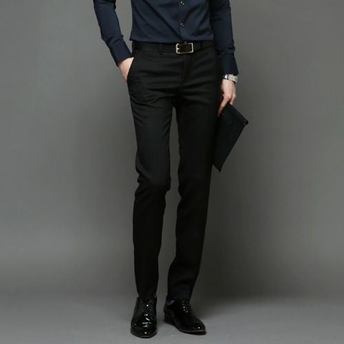 Pantalon Slim-type pour jeunesse en polyester printemps - Ref 1469471