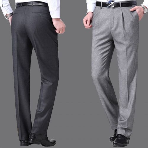 Pantalon droit en soie pour été - Ref 1469609