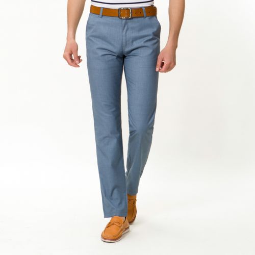 Pantalon Slim-type pour jeunesse de coton, polyéthylène téréphtalate PET été - Ref 1469646