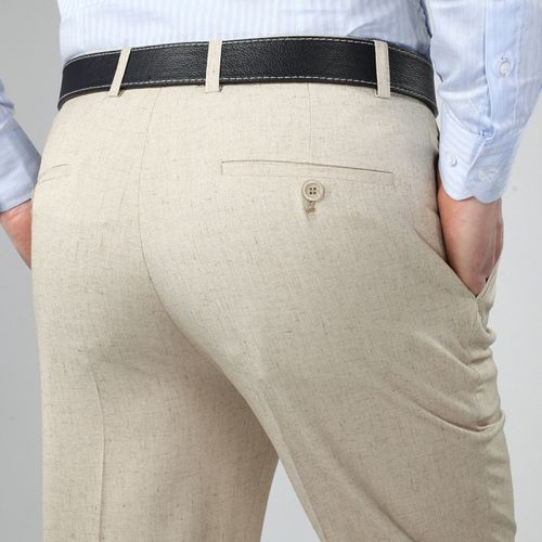 Pantalon Slim-type STPITERPAUL de fibres viscose polyester, rayonne pour été - Ref 1469711