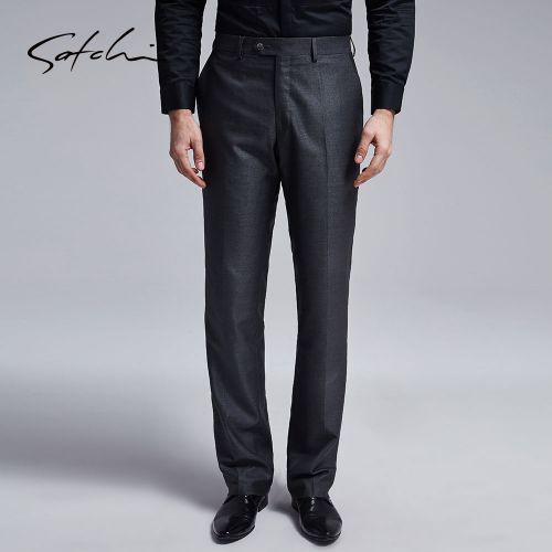 Pantalon droit SATCHI en polyester pour automne - Ref 1469746