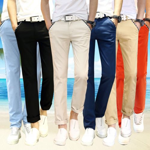 Pantalon droit pour jeunesse en coton été - Ref 1469772