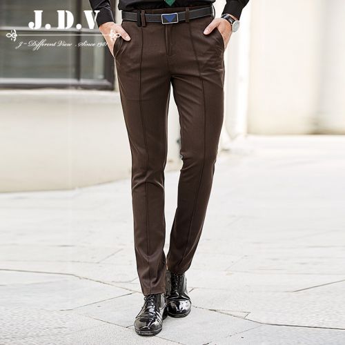 Pantalon Slim-type pour jeunesse J.D.V de fibres viscose polyester, rayonne polyuréthane élastique fibreux spandex - Ref 1469795