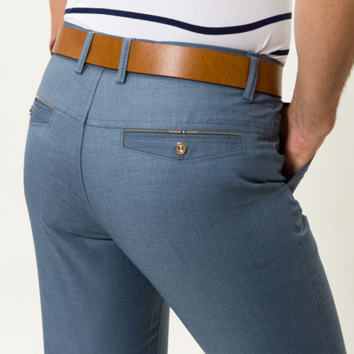 Pantalon droit en coton pour été - Ref 1469834