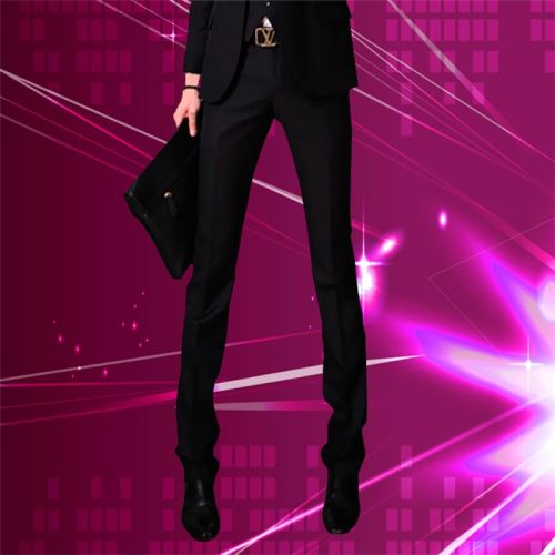 Pantalon Slim-type pour jeunesse en polyester printemps - Ref 1469886