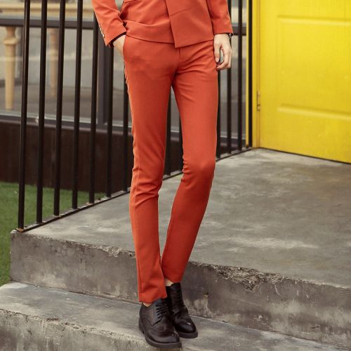 Pantalon Slim-type pour jeunesse en coton automne - Ref 1469997