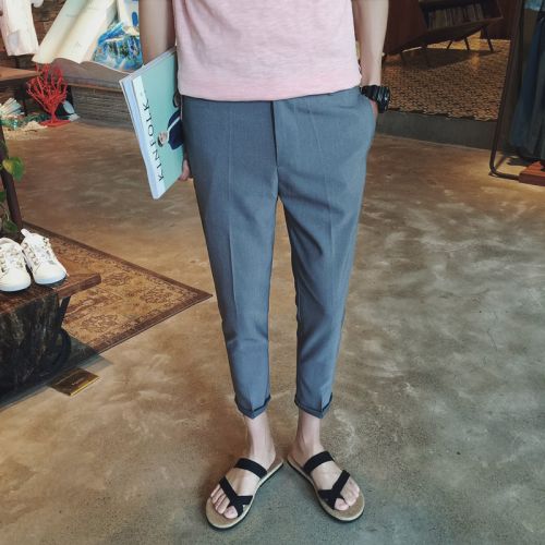 Pantalon Slim-type pour jeunesse en coton été - Ref 1470102