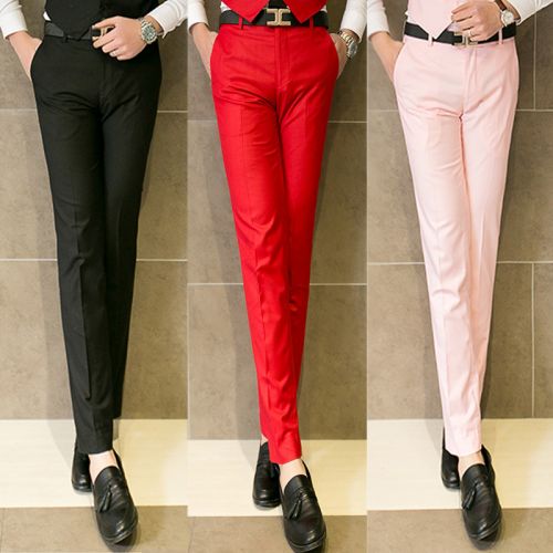 Pantalon Slim-type pour jeunesse en polyester printemps - Ref 1470184