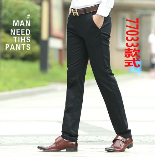 Pantalon droit en nylon pour automne - Ref 1470211