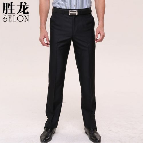 Pantalon droit SELON en polyester pour été - Ref 1470277