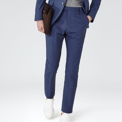 Pantalon Slim-type pour jeunesse en laine été - Ref 1470335