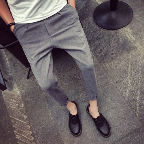 Pantalon pantalons fuselés pour adolescent en coton été - Ref 1470343