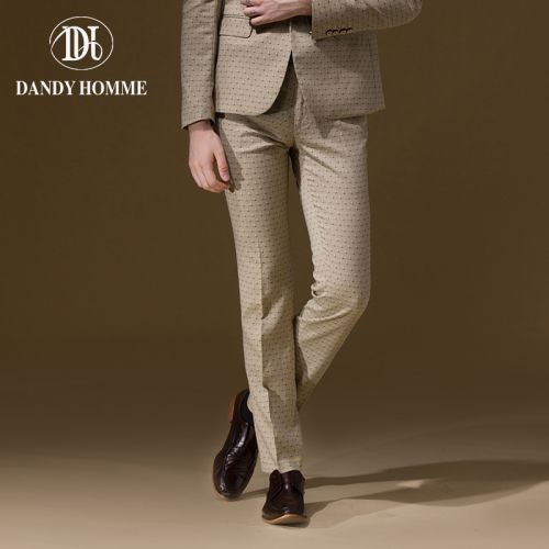 Pantalon Slim-type pour jeunesse DANDY HOMME en polyester automne - Ref 1470472