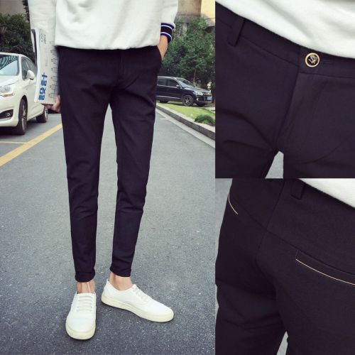 Pantalon Slim-type pour jeunesse en coton été - Ref 1470485