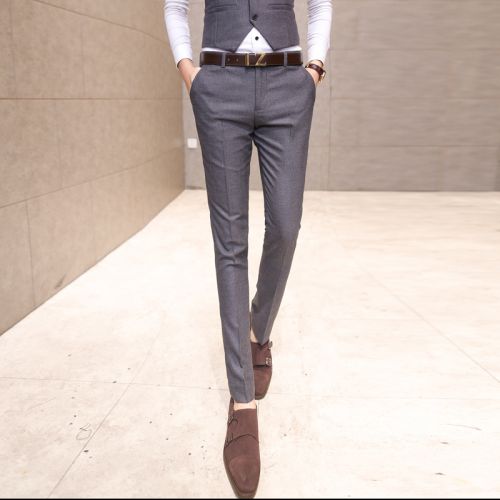 Pantalon Slim-type pour jeunesse en polyester - Ref 1470714