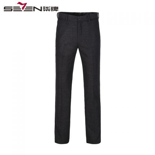 Pantalon droit pour jeunesse SEVEN7 de fibres viscose polyester, rayonne - Ref 1470757