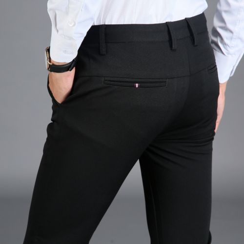 Pantalon Slim-type pour jeunesse de fibres polyamide en polyester nylon polyuréthane élastique fibreux spandex automne - Ref 1470784
