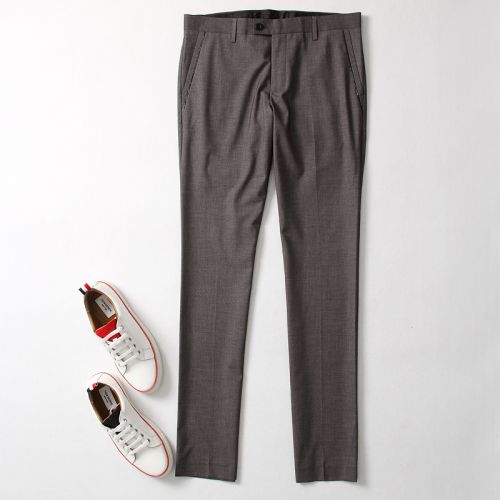 Pantalon Slim-type en laine - Ref 1470789