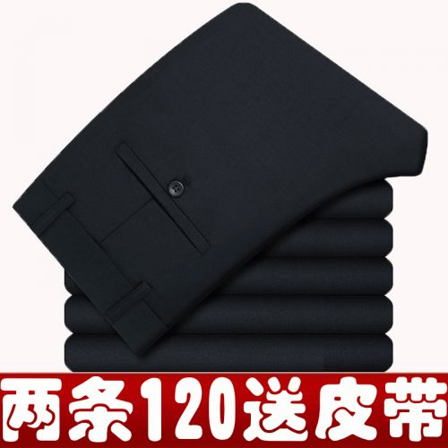 Pantalon droit en coton pour automne - Ref 1470811