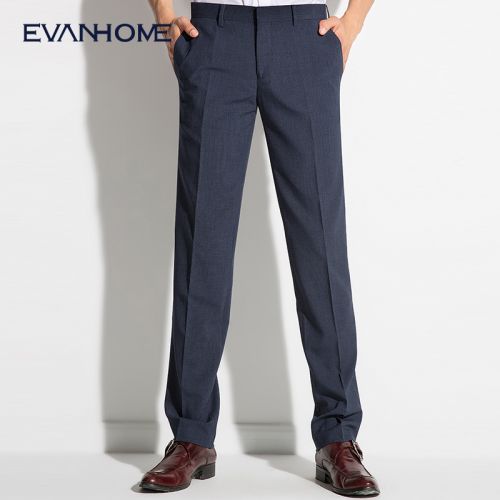 Pantalon Slim-type pour jeunesse EVANHOME fibre de polyester fibres viscose rayonne printemps - Ref 1470936
