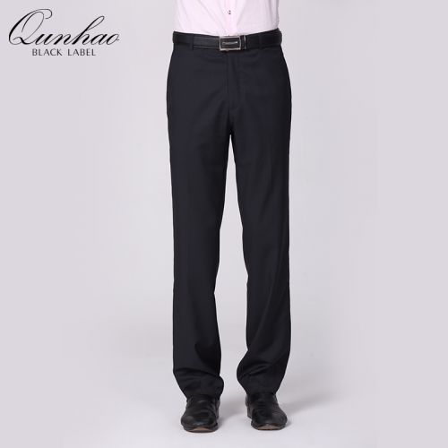 Pantalon droit Fibre de polyester fibres viscose rayonne pour printemps - Ref 1470939