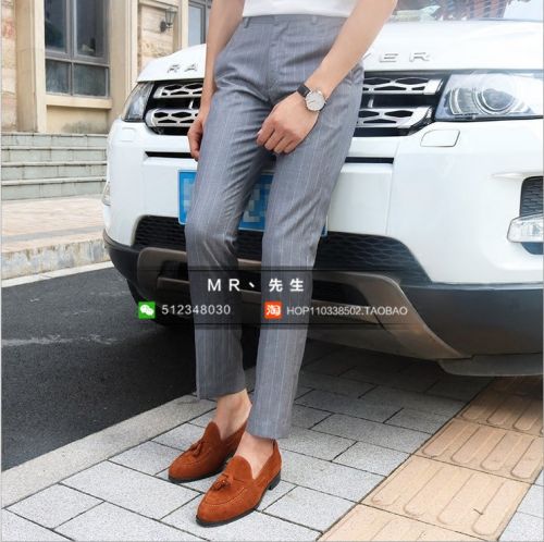 Pantalon Slim-type pour jeunesse en coton automne - Ref 1470958