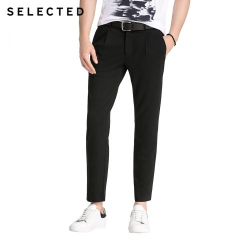 Pantalon SELECTED les fibres de viscose rayonne à polyamide nylon polyuréthane élastique fibreux spandex pour été - Ref 1471019