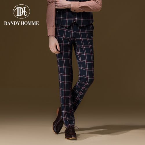 Pantalon Slim-type pour jeunesse DANDY HOMME en polyester automne - Ref 1471038