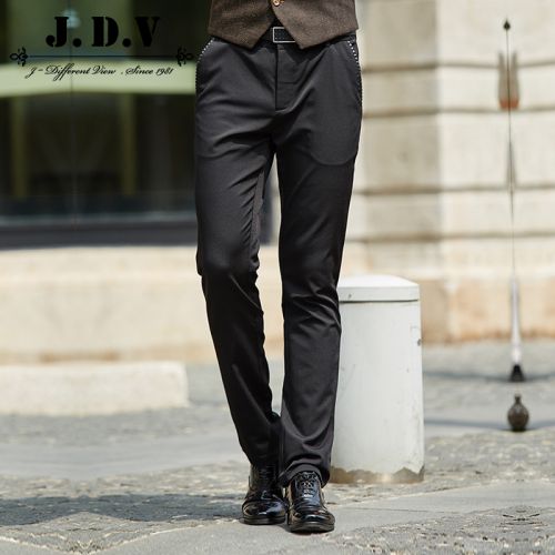 Pantalon droit pour jeunesse J.D.V Les fibres de polyamide nylon polyester fibre élastique polyuréthane spandex automne - Ref 1471084